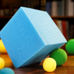 Cube éponge 3.0 - Bleu