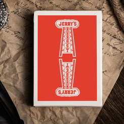 Jeu de cartes Jerry's Nugget marqué rouge