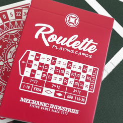 Jeu de cartes Roulette (red) 