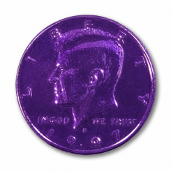 Pi&egrave;ce Demi Dollar Kennedy (violet)