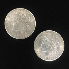 Pièce double face Morgan (face)
